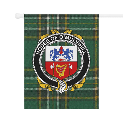 House of O'Mulvihill Crest Plaid Tapestry Decor