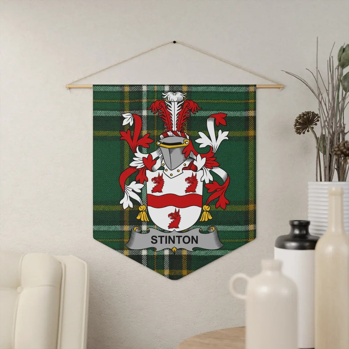 Stinton Family Crest Wall Hanging Decor product