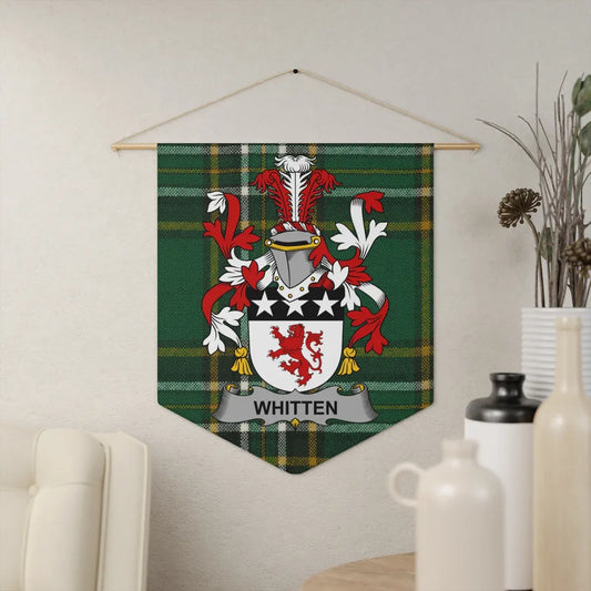 Whitten Tartan Coat of Arms Wall Hanging product type