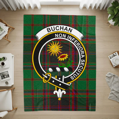 Buchan Non Inferiora Secundis Crest Tartan product type