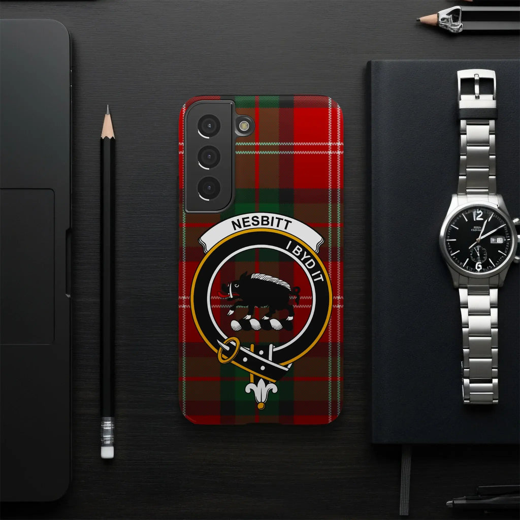Nesbitt I byd It Family Crest Samsung Phone Case