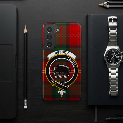 Nesbitt I byd It Family Crest Samsung Phone Case