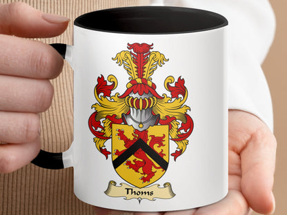 Clan Thorns Scottish Coat of Arms Mug - Living Stone Gifts