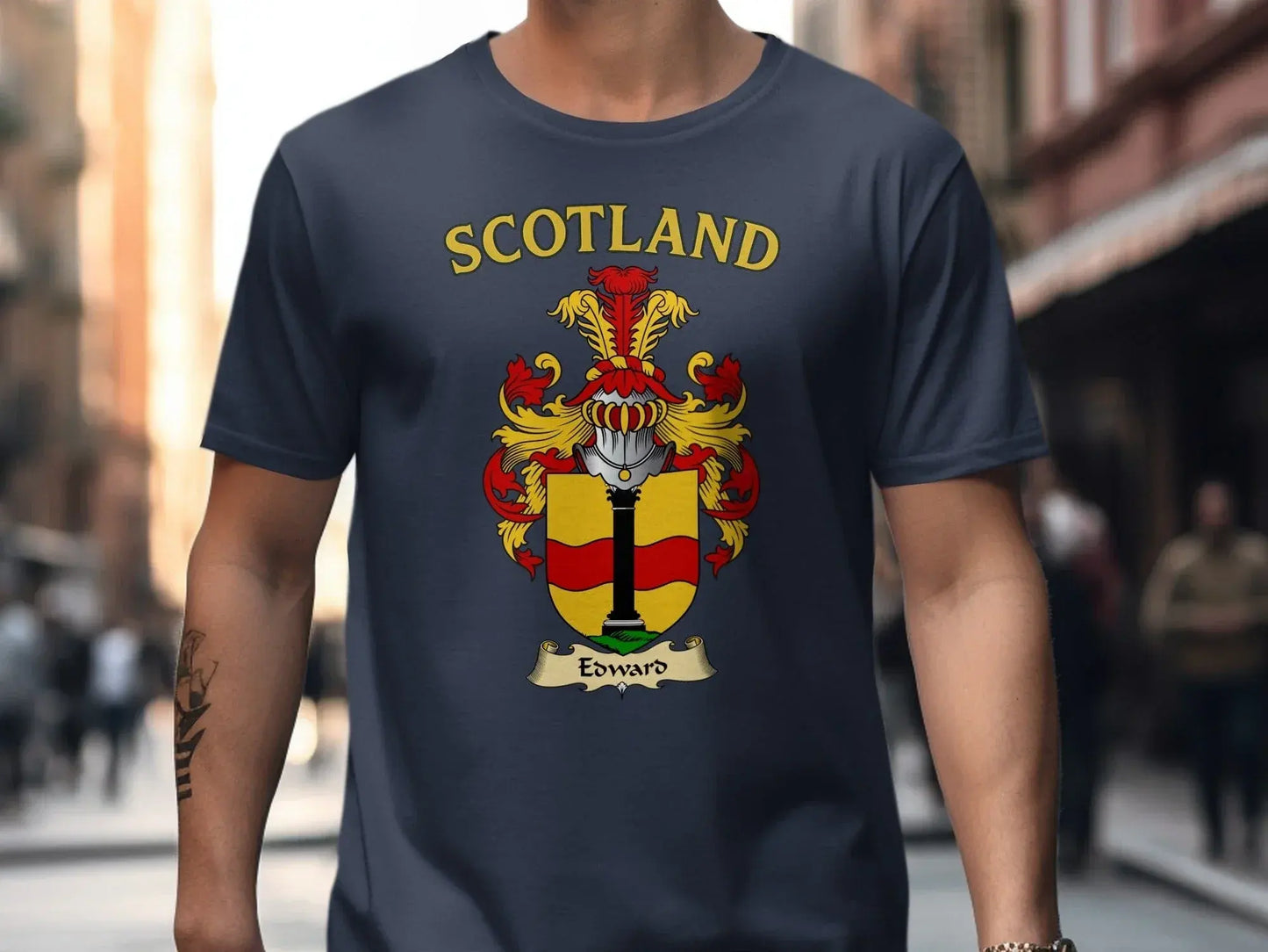 Scotland Coat of Arms Custom T-shirt product type