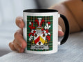 Gilbert Irish family crest black accent mug