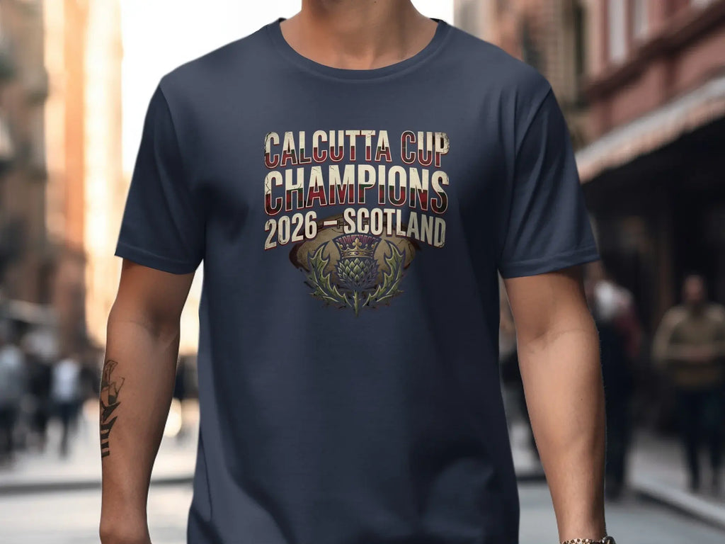 Calcutta Cup Champions 2026 Scotland T-shirt