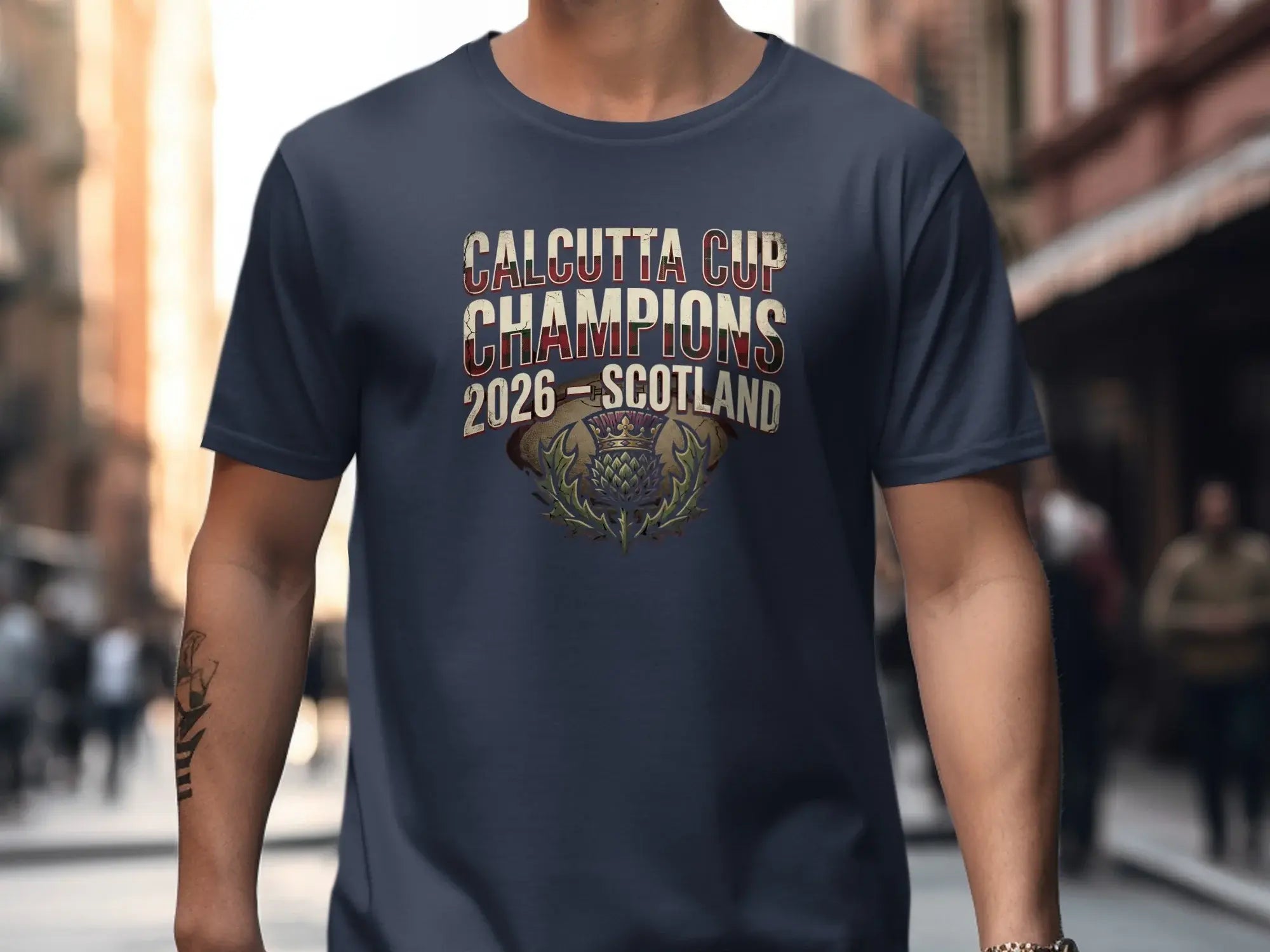 Calcutta Cup Champions 2026 Scotland T-shirt