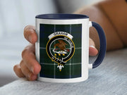 Clan Graham Tartan Accent Mug – 11 oz & 15 oz