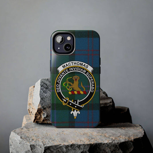 MacThomas Clan Scottish Tartan Cell Phone Case - Celtic Ancestry Gifts