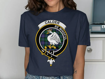 Scottish Heritage Tartan Crest Graphic Tee product