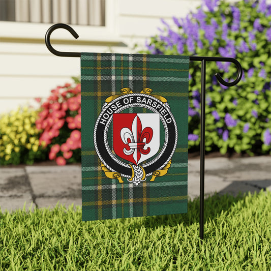 House of Sarsfield Plaid Garden Flag Product