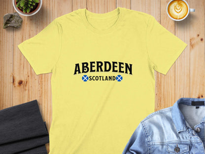 Celebrate Aberdeen and Scotland Heritage T-Shirt