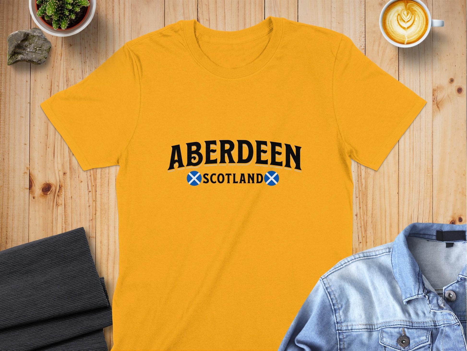 Celebrate Aberdeen and Scotland Heritage T-Shirt