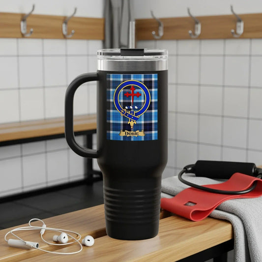 Stylish Black Patterned Thermos Travel product
