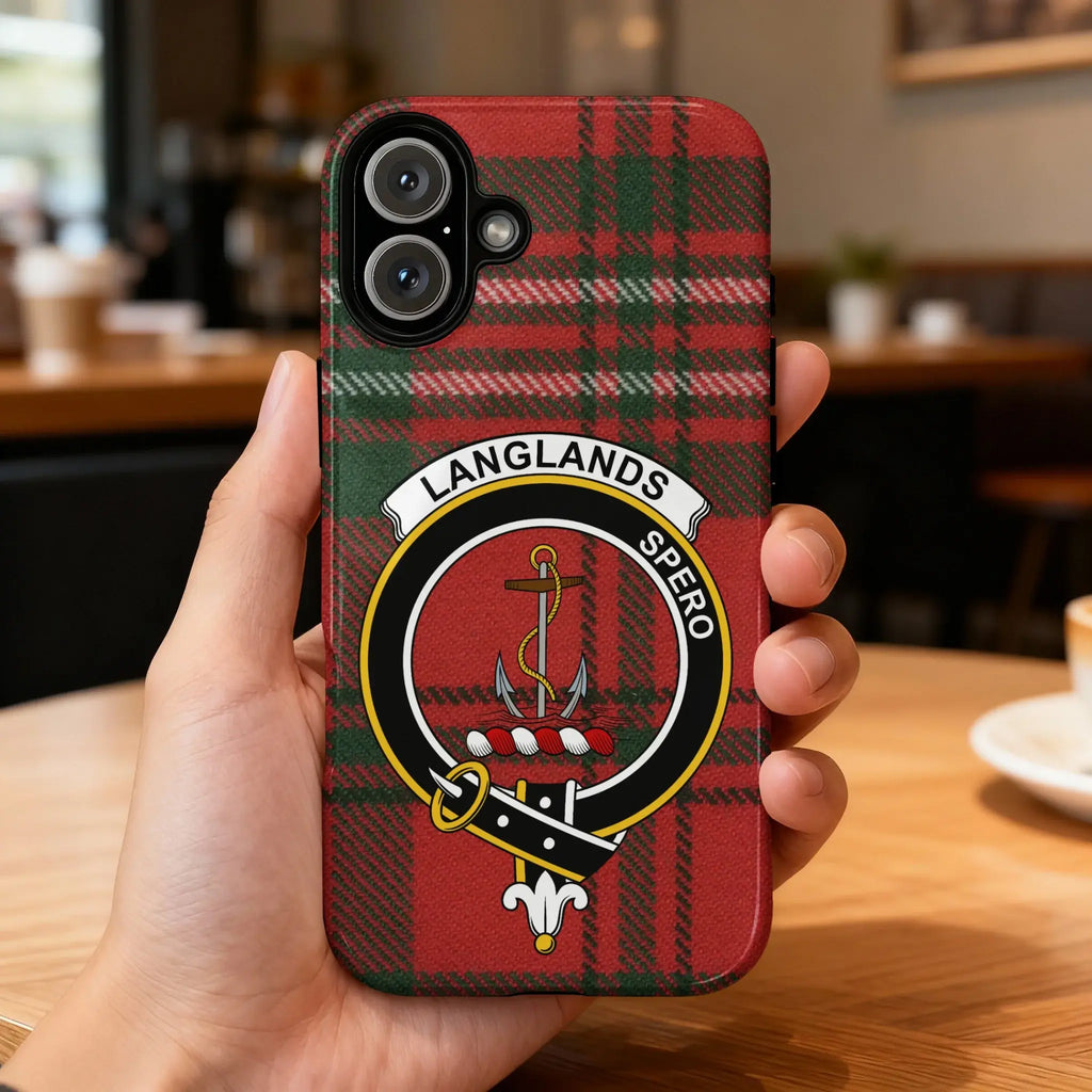 Langlands Spero Tartan Pattern Phone Case