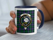 Clan Calder Tartan Accent Mug – 11 oz & 15 oz
