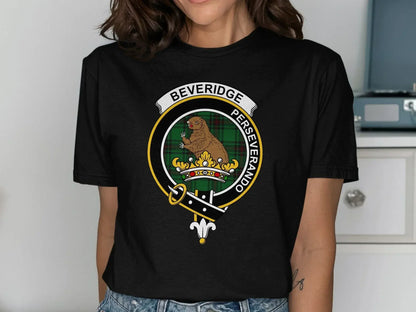 Beveridge Perseverando Emblem Black T-Shirt product