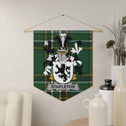Personalized Stapleton Family Crest Wall Banner product