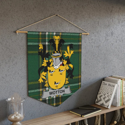 Personalized Wotton Family Crest Wall Hanging product