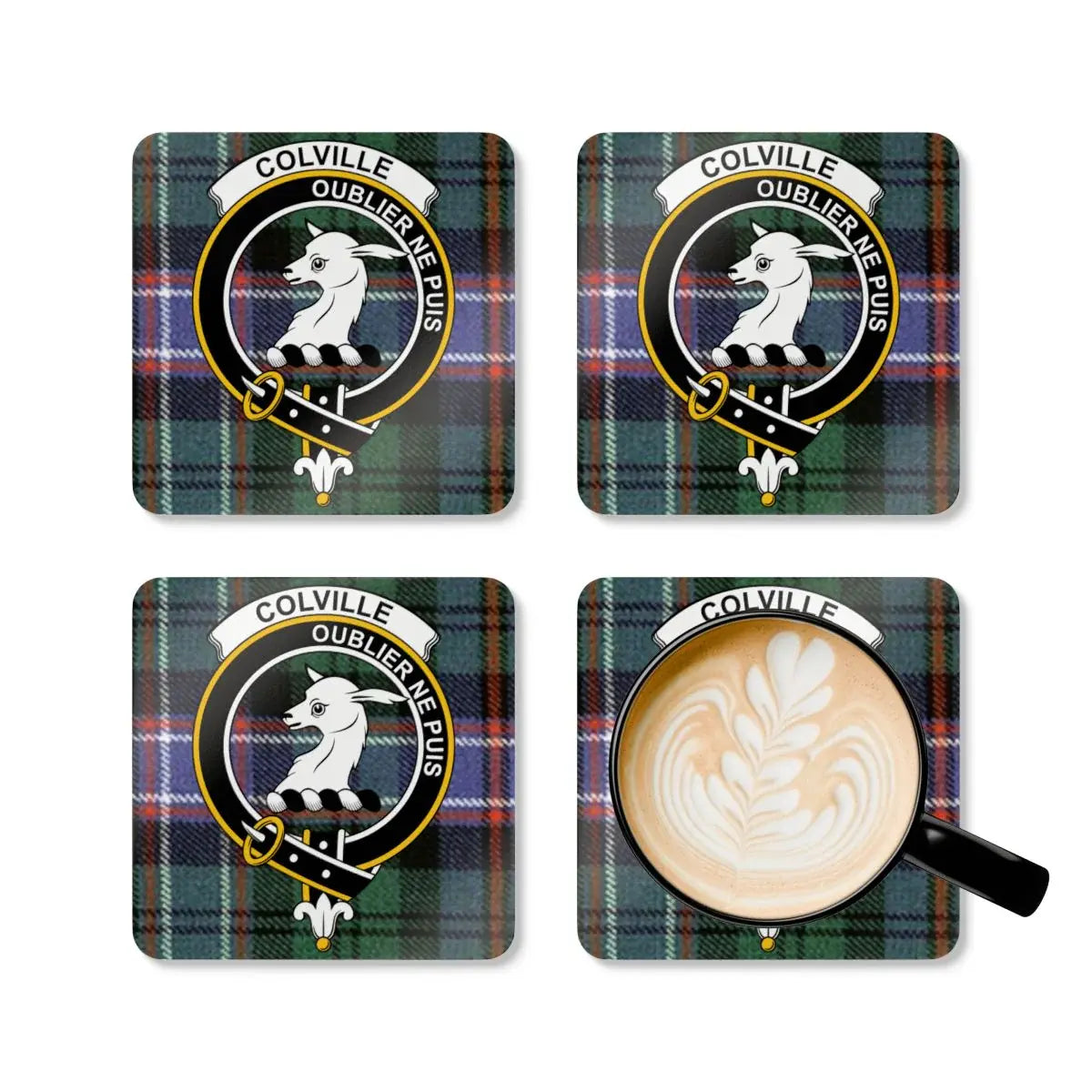 Colville Oublierne Puis Plaid Bird Coaster product