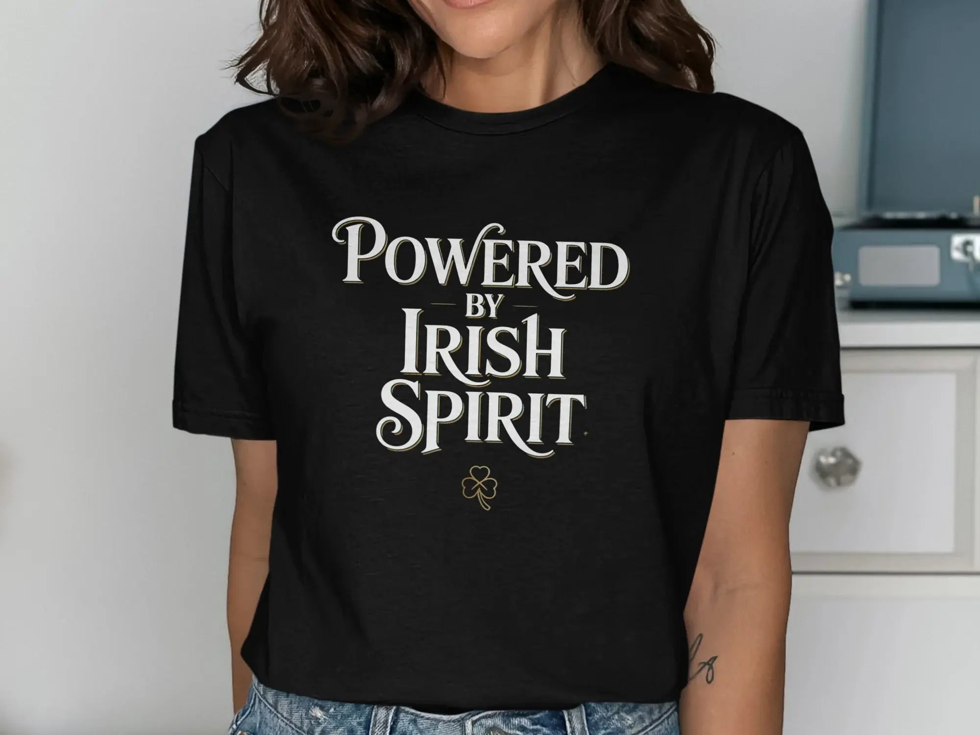Powered By Irish Spirit Graphic Tee
