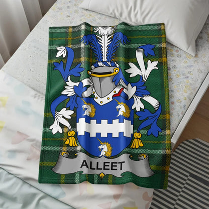 Family Crest Personalized Custom Blanket product