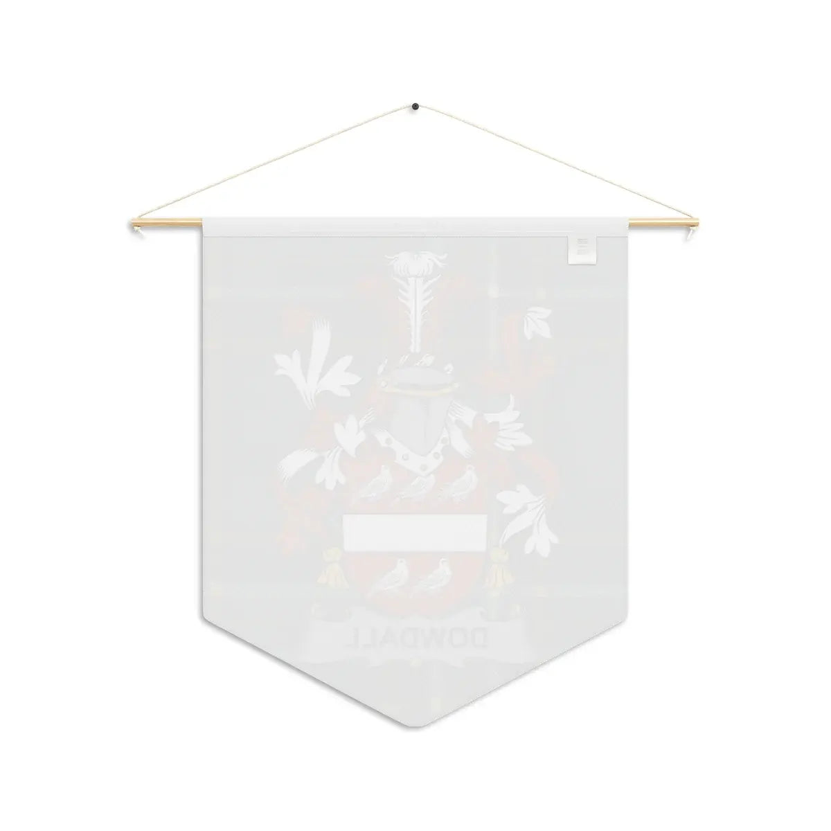 Family Crest Wall Banner Personalized Hanging Banner product