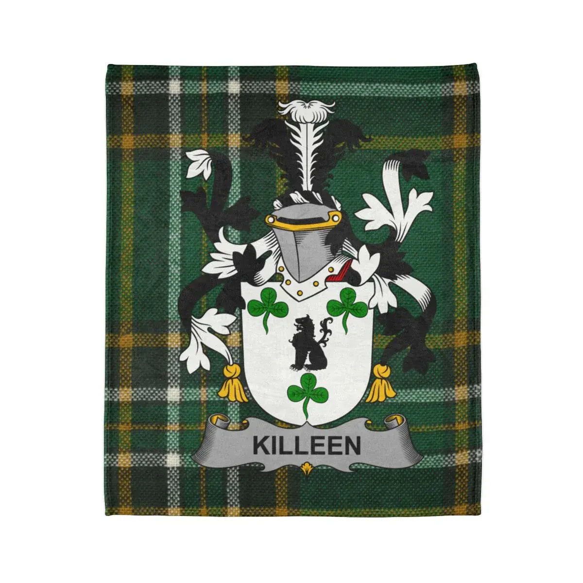 Killeen Family Crest Tartan Plaid Blanket product