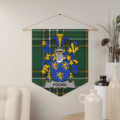 Personalized Family Crest Wall Hanging Art product