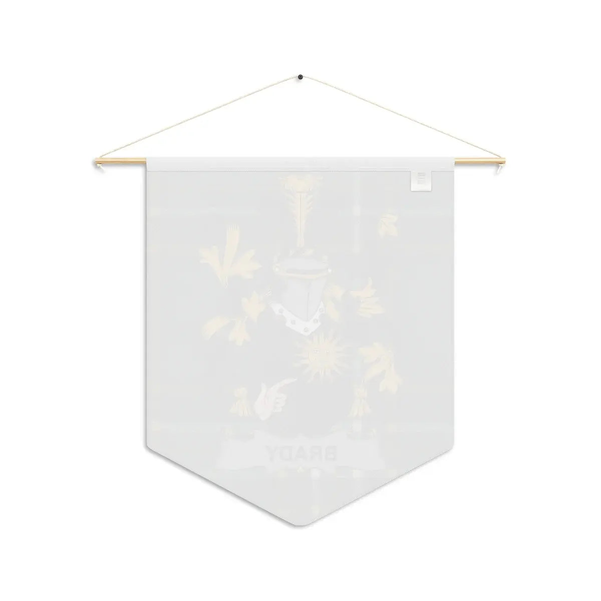 Beige Wall Banner with Detailed Knight Emblem product