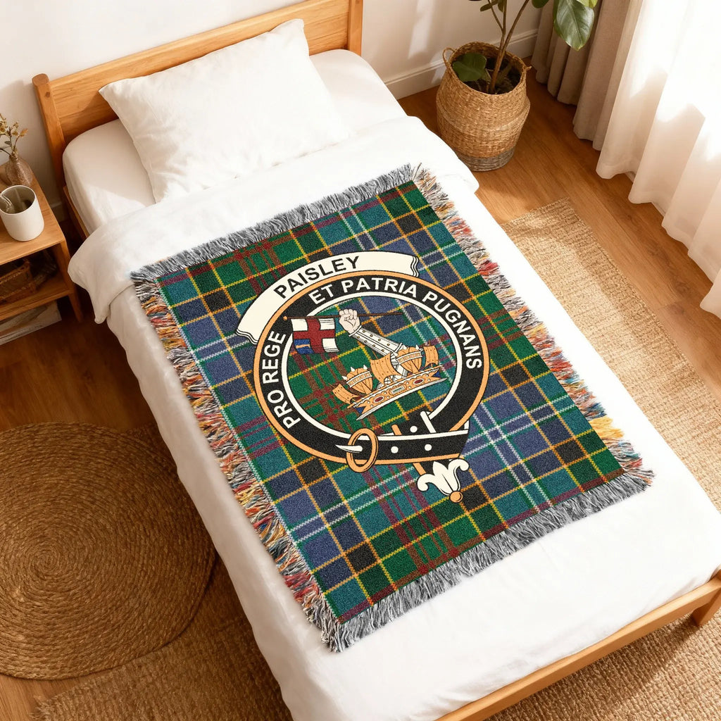 Paisley Pro Rege Et Patria Pugnans Blanket