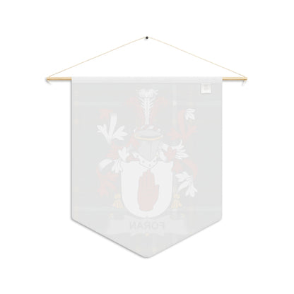 Historic Family Crest Wall Tapestry Display Product