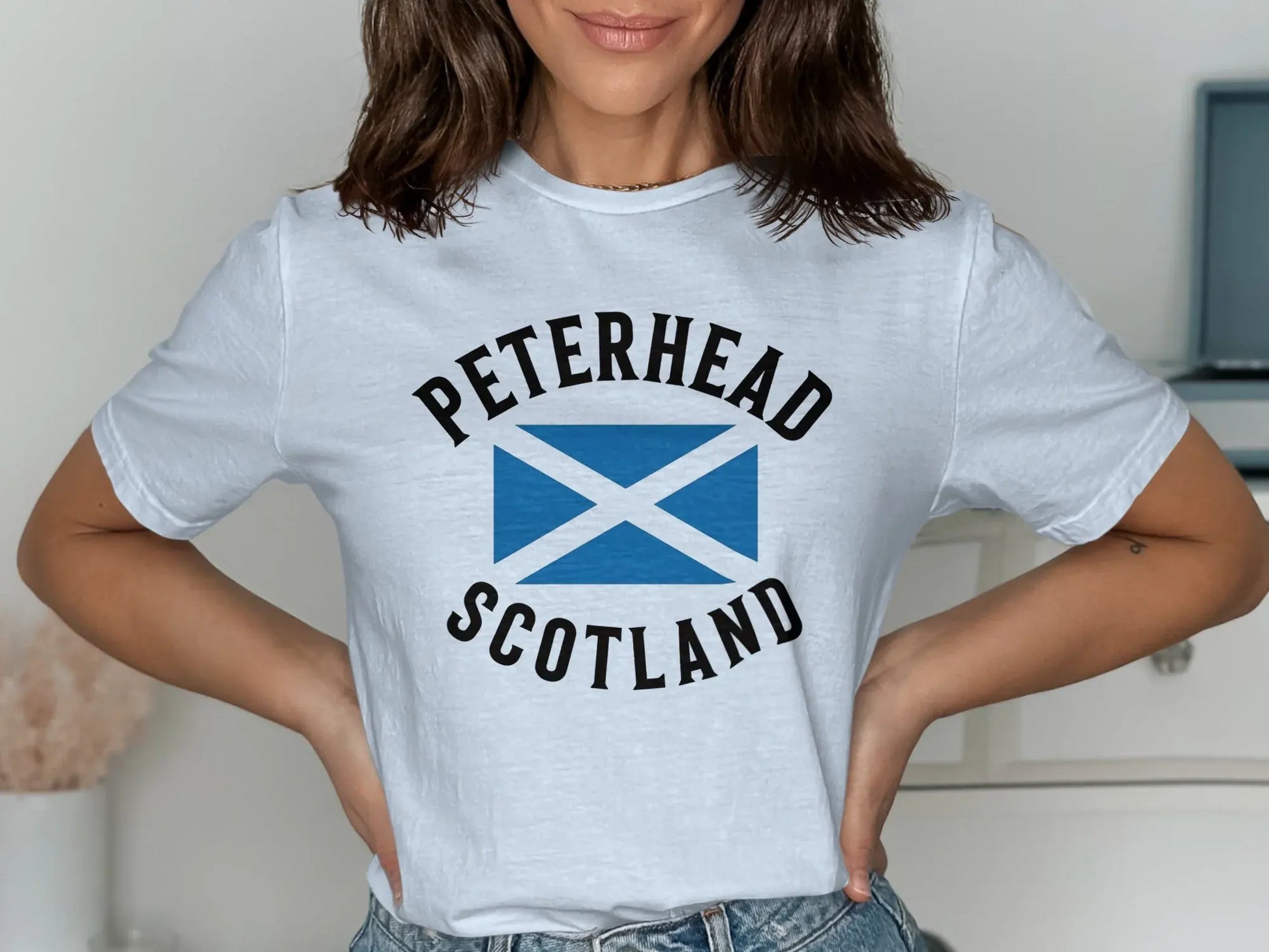 Peterhead Scotland Flag Design Casual Wear product type