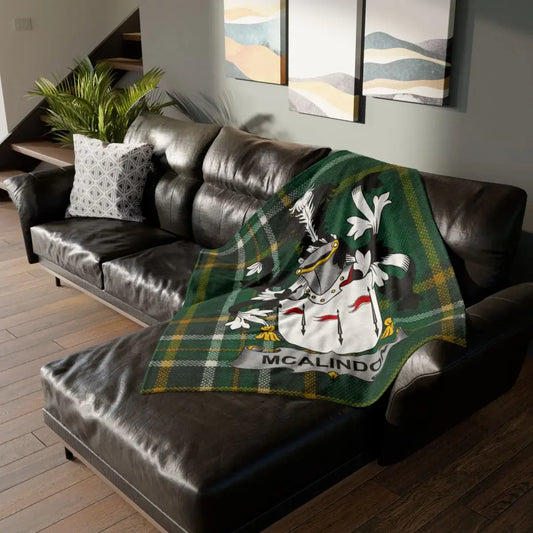 Majestic Personalized McALINDO Plaid Blanket product