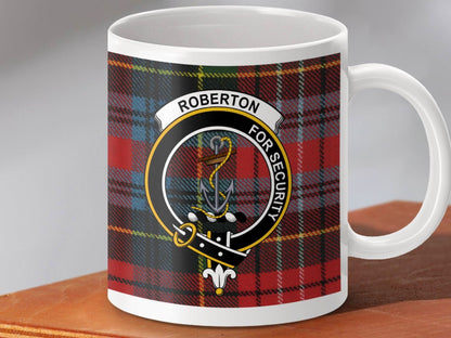 Roberton For Security Tartan Mug Unique product
