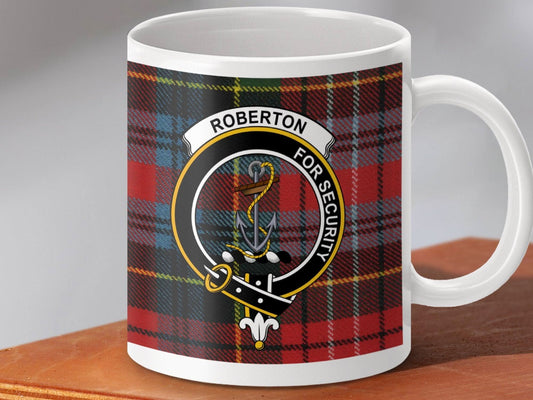 Roberton For Security Tartan Mug Unique product