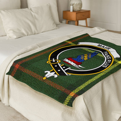 Scottish Clan Mair Plaid Highland Tradition Blanket - Living Stone Gifts