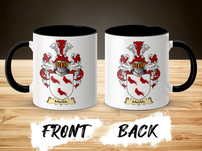 Family Heritage Scottish Clan Surname Coat of Arms Mug - Living Stone Gifts