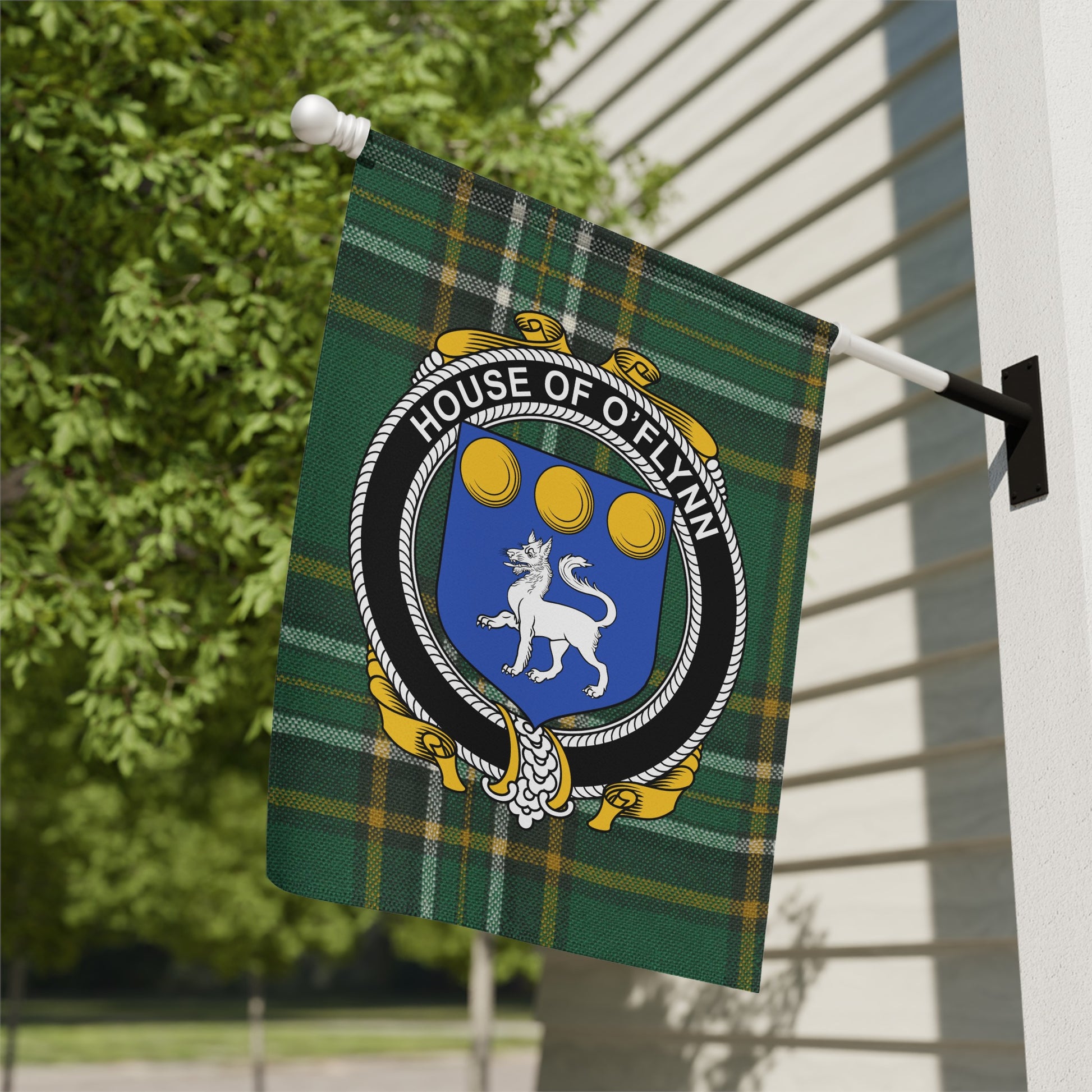 House of O'Flynn Coat of Arms Garden Flag
