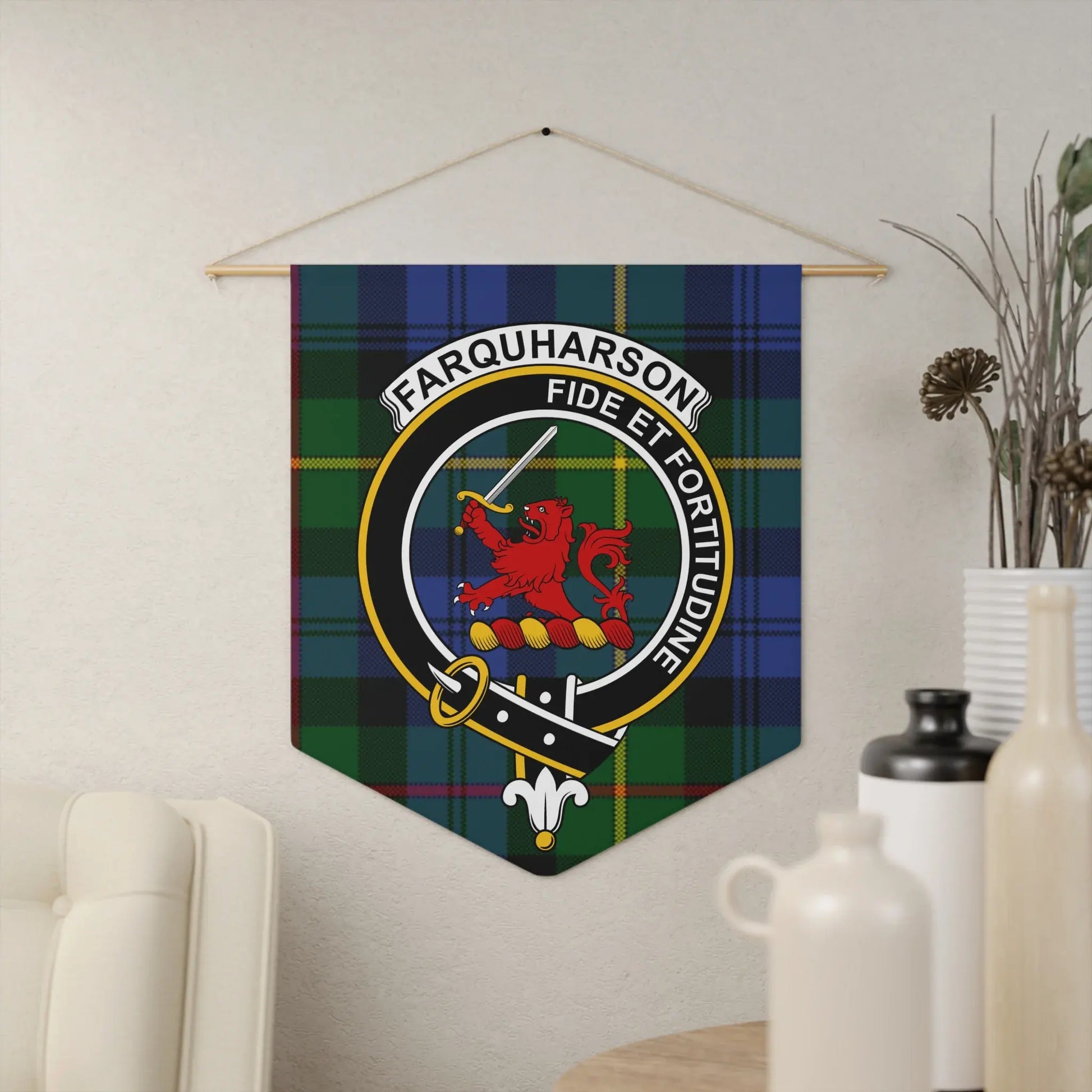 Highland Clan Crest Wall Hanging Tapestry Home Decor product type
