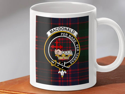 Macdonald Per Mare Per Terras Tartan Mug product