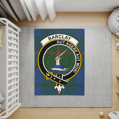 Barclay Clan Crest Tartan Rug Decor Product