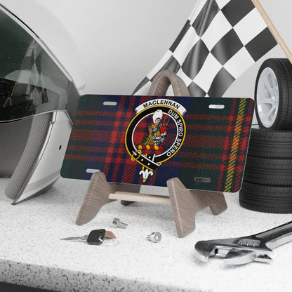 Maclennan Clan Scottish Tartan License Plate product