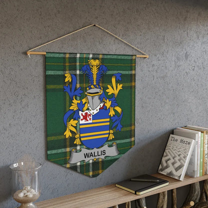 Personalized Wallis Family Crest Hanging Decor product