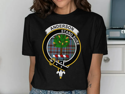 Anderson Stand Sure Plaid Graphic Tee product