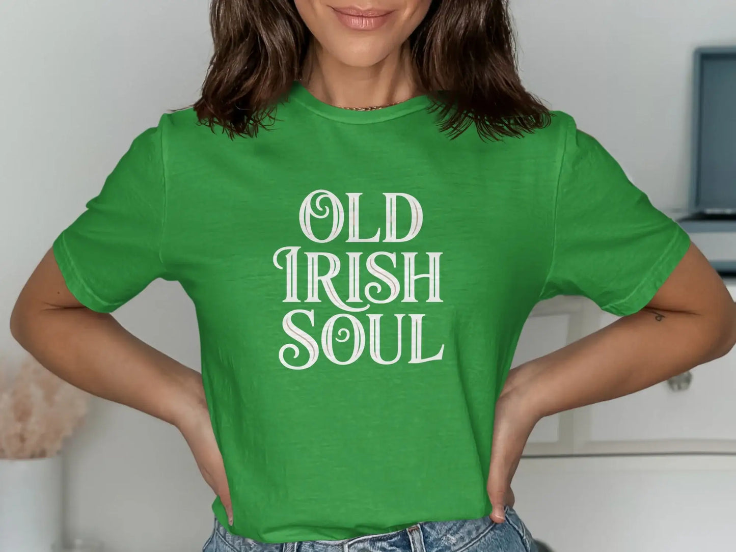 Old Irish Soul Graphic Tee St. Patrick's Day Shirt