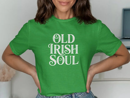 Old Irish Soul Graphic Tee St. Patrick's Day Shirt