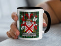 Fitz-Garrett Irish family crest black accent mug