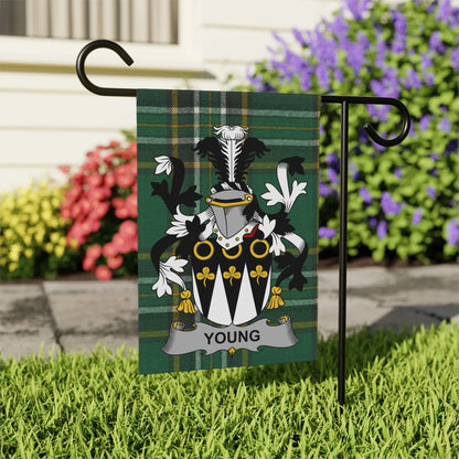 Personalized Family Crest Outdoor Garden Flag product type