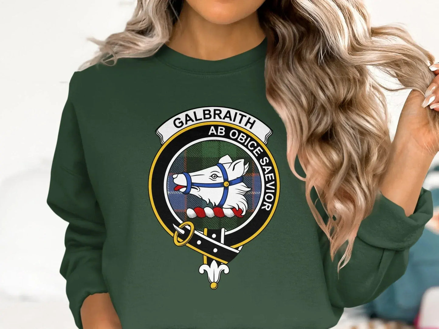 Galbraith Ab Obice Saevior Crest Graphic Sweatshirt product